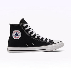 CONVERSE 匡威 官方 All Star高帮帆布鞋情侣鞋101010 101010/黑色 42/8.5