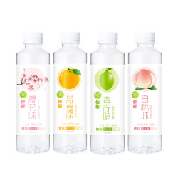 yineng 依能 果味苏打水青柠白桃樱花味 12瓶
