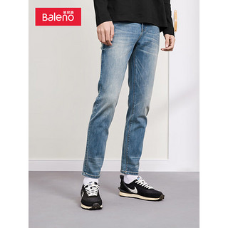 Baleno 班尼路 男士小脚牛仔裤 88041019