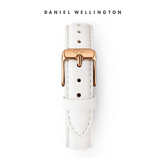 Daniel Wellington DanielWellington）DW表带14mm皮带玫瑰金针扣女款DW00200161（适用于32mm表盘系列）