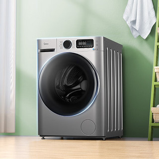 Midea 美的 滚筒洗衣机全自动 10公斤 电 滚筒（不带烘干）MG100VT707WDY