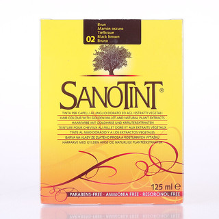 SANOTINT 植物染发膏 #16号琥珀棕色 125ml