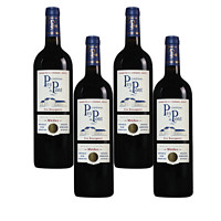 Chateau Pey de Pont 贝桥城堡 梅多克干型红葡萄酒 4瓶*750ml套装 礼盒装