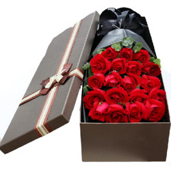 LAIYIKE 莱一刻 红玫瑰礼盒 19朵