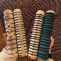 有券的上:杰唯伊 WY0805 女士头绳 60件套