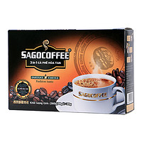 SAGOcoffee 西贡咖啡 越南进口醇香特浓三合一速溶咖啡粉560g 28条