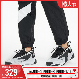 NIKE 耐克 Zoom 2K 男子跑鞋 AO0269-101 黑白 40