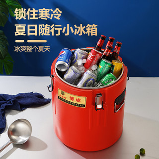 保温桶商用大容量饭桶不锈钢超长保温汤桶摆摊冰粉豆浆奶茶卤煮桶