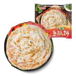 亚明 手抓饼葱香味烘焙食材1200g10片半成品家用速食葱油饼早餐