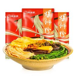 顶锅螺 广西螺蛳粉330g*3袋装 柳州正宗地道螺狮粉螺丝粉速食包邮