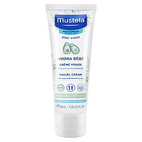 Mustela 妙思乐 法国进口（MUSTELA）妙思乐 婴儿保湿润肤温和面霜40ml