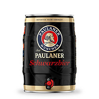 百亿补贴：PAULANER 保拉纳 柏龙小麦啤酒 桶装黑桶5L 大容量 德国原装进口