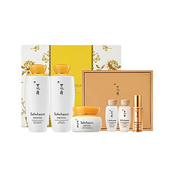 Sulwhasoo 雪花秀 滋盈肌本水乳8件套（水125ml＋乳液125ml＋面霜45ml＋人参水15ml＋人参乳15ml＋精华露8ml＋面膜2片）