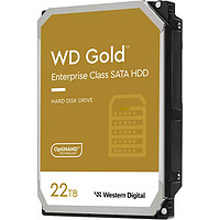 WD Gold 22TB 金盘 企业盘 512MB缓存 7200rpm