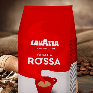 LAVAZZA 拉瓦萨 Rossa 中度烘焙 咖啡豆 1kg