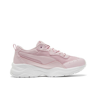 PUMA 彪马 Cilia Patent 女子休闲运动鞋 372500-04 粉红色/白 37.5