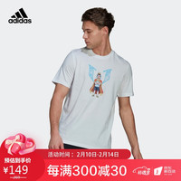 adidas 阿迪达斯 梅西足球运动T恤
