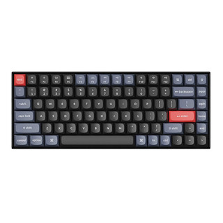 Keychron K2 Pro基础款 84键 蓝牙双模无线机械键盘 黑色 Kpro红轴 单光