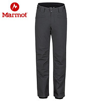 Marmot 土拨鼠 秋冬新款户外运动男士防风防水透气冲锋裤滑雪裤