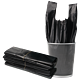 MINGXIN 明信 垃圾袋家用加厚中大号黑色手提背心式拉圾袋批发一次性塑料袋厨房