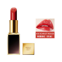 TOM FORD 汤姆·福特 黑管烈焰幻魅唇膏 奶油#16斯嘉丽红 3g