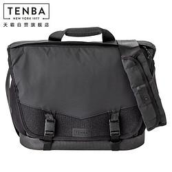 TENBA 天霸 摄影包单肩斜跨单反微单索尼尼康佳能相机包防水专业 信使DNA 13 黑色 638-572