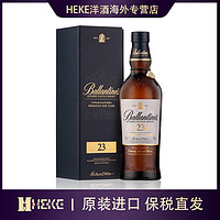 抖音超值购：百龄坛 Ballantines)23年美国桶苏格兰调和型威士忌洋酒 700ml/瓶