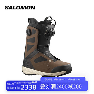 salomon 萨洛蒙 户外运动滑雪具装备男单板滑雪鞋DIALOGUE DUAL BOA