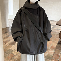 桑延冲锋衣外套男春秋季2023新款潮牌美式机能工装高级感衣服夹克