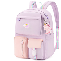 Duo Miao Wu 多妙屋 A0012A 小学生书包 紫色 小号