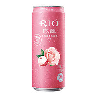 RIO 锐澳 3度微醺荔枝玫瑰口味330ml×1果酒洋酒预调鸡尾酒预调酒