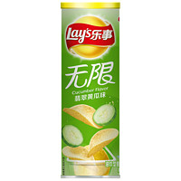 Lay's 乐事 无限 薯片 翡翠黄瓜味 90g