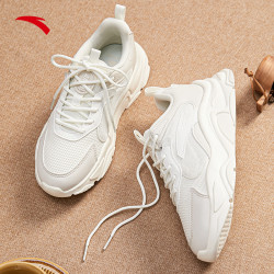 anta安踏小千禧2丨休闲鞋女鞋春季复古厚底旅游鞋子运动鞋轻便老爹鞋