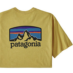 Patagonia 巴塔哥尼亚 Fitz Roy Horizons 男士短袖T恤