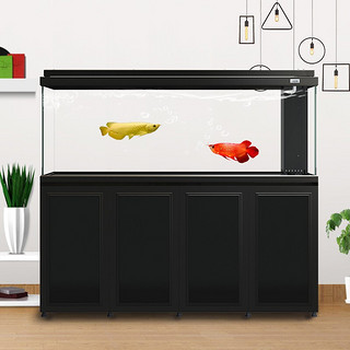 CADE 彩鲽 MPG1500-1 水族箱 缸体150*60*68cm+柜体150*60*85cm 玻璃厚度12mm+底板厚度15mm 含灯