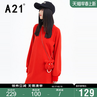 A21 开运虎系列 女士卫衣连衣裙 R421237008