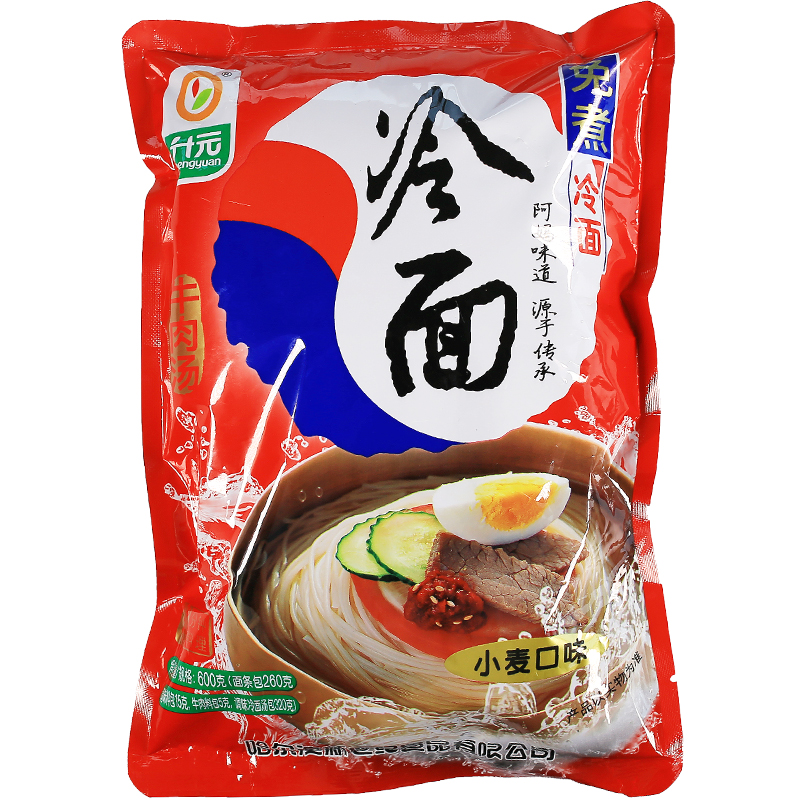 升元 免煮冷面 小麦口味