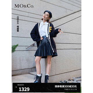 MO&Co.冬季半身裙设计师联名系列 黑色 S/160