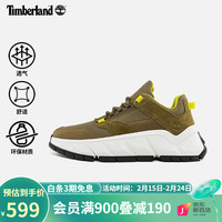 Timberland添柏岚官方男鞋秋冬新款运动鞋休闲舒适透气|A41AH A41AHW/橄榄色 41.5