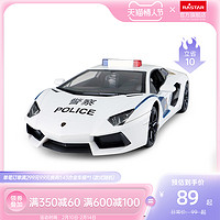 RASTAR 星辉 兰博基尼儿童遥控汽车警察车男孩遥控警车玩具43010