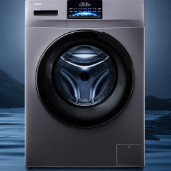 haier海尔滚筒洗衣机洗烘一体10公斤tqg100hb19s晶彩大屏空气洗双喷淋