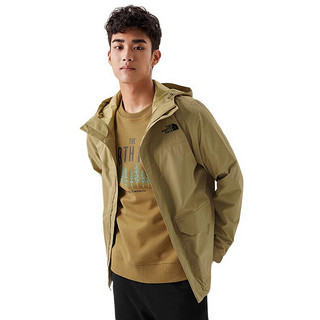 THE NORTH FACE 北面 男子三合一冲锋衣 NF0A86RJ-LK5 卡其色 S