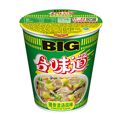 NISSIN 日清食品 日清方便面大杯合味道猪骨浓汤风味代餐零食夜宵110g×1杯