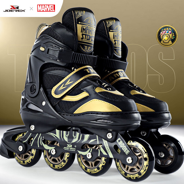 JOEREX 祖迪斯 轮滑鞋成人青少年溜冰鞋儿童可调旱冰鞋男女滑冰鞋初学者-京东