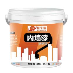 这加果园 桓宇乳胶漆内墙漆室内涂料白色彩色墙面翻新漆家用自刷墙环保油漆1kg白色
