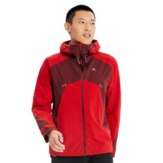 DECATHLON 迪卡侬 MH500 男子冲锋衣 活力红 XXL