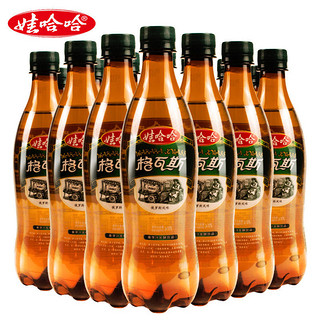 娃哈哈格瓦斯发酵饮品俄罗斯风味碳酸饮料600ml 大瓶汽水新啤酒味 格瓦斯1250ml*3瓶