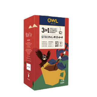 OWL 猫头鹰 三合一 特浓咖啡 2kg 京东礼盒装