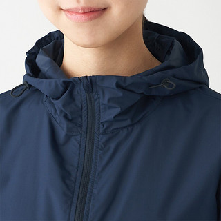 MUJI 無印良品 女士短外套 BDF02A0 海军蓝 S