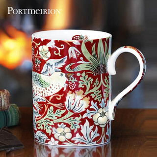 PORTMEIRION 草莓小偷系列 马克杯 350ml 绯红色